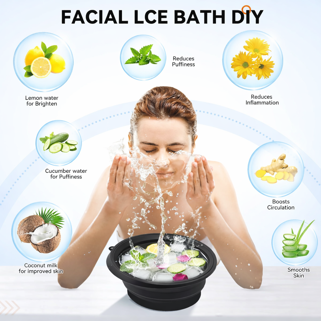 IceGlow™ Facial Ice Bowl – Instant Skin Tightening & Glow Therapy